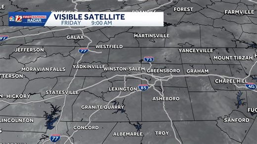 12:00 PM - Clouds are really starting to thicken up now. Looks like we're locked in for the rest of the day. Sun and warmth return tomorrow. | WXII 12 Weather