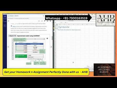 Excel Module 7 SAM Textbook Project Summarizing Data with PivotTables | Cengage Mindtap
