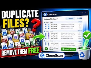How to Find and Delete Duplicate Files in Windows 11 for Free | CloneScan Duplicate File Finder