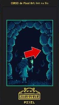 Monster in the Cave (Pixel Art)