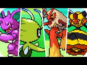 Pokémon Diamond & Pearl : All Pokémon Sprite Animations (HQ)