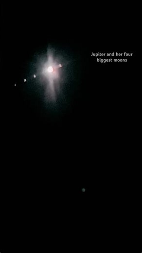 Jupiter and her four biggest moons, lo, Europa, Ganymede, and Callisto. #celestron #moonedition