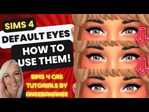 How to Use Default Eyes in Sims 4