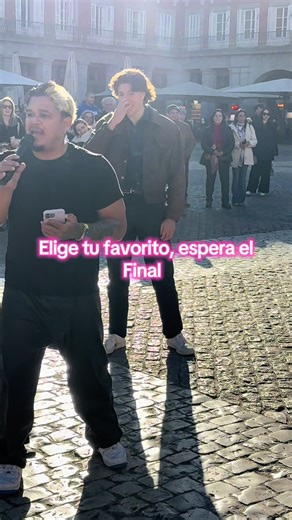 Mucho ambiente. Gente, sígueme si no Me sigues