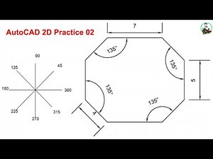 Draw a line with Angle in AutoCAD
