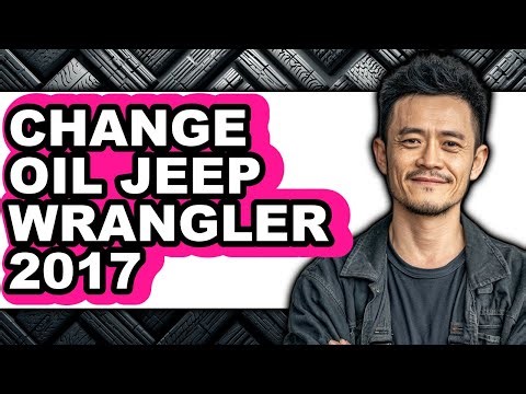 How to Change Oil Jeep Wrangler 2017 (only Way)