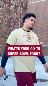 What’s your go-to Super Bowl food? | Boston College Football