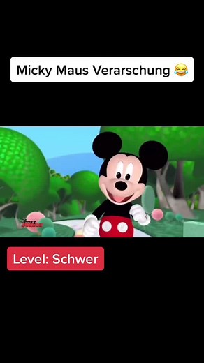 Mickey Mouse Parody Level: Schwer - Funny TikTok Meme