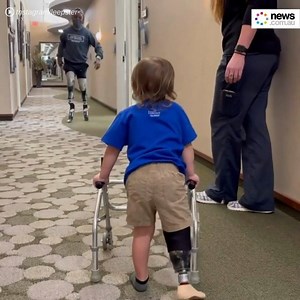 28K views · 980 reactions | For anyone needing a little pick-me-up today...  Athlete Blake Leeper shared this inspirational video: "This right here is my motivation. I promise to keep grinding and fighting so young KJ will have every opportunity to compete at the highest level!" Legend. | News.com.au | Facebook