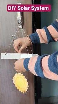 DIY Solar System Craft | Solar System Model #solarsystemmodel