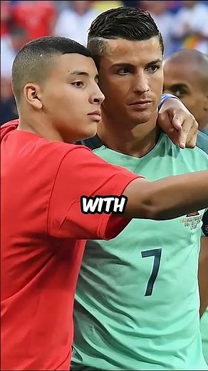 “Ronaldo Got a Red Card for Kindness” #shorts #shortsfeed