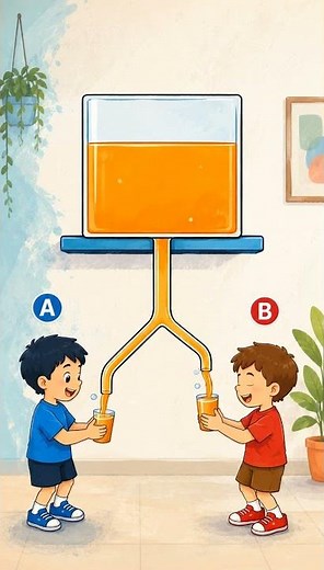 Who will fill their glass first? The detail almost no one sees #puzzle