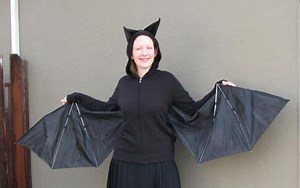HOWTO Make an anatomically correct batwing costume from old umbrellas