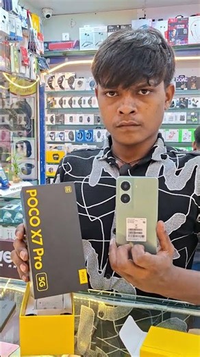 Poco X7 Pro 12/256 #shortsfeed #bestgamingphone #unboxing #shorts #trending #music #comedy