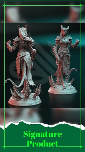 Skardi of the Third – Warlock of Decay 3D STL Files