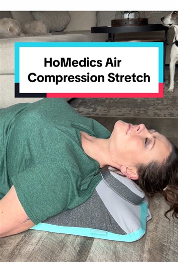 Replying to @Shop with Kristy The HoMedics Air Compression Stretch Mat is so relaxing and gives you the best stretch! @QVC, Inc #qvc #stretching #stretch #backpain #relax