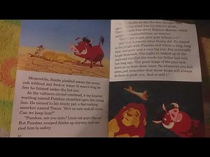 The Lion King Read Along Story (Narrated By Rafiki, Voiced By Robert Guillaume)