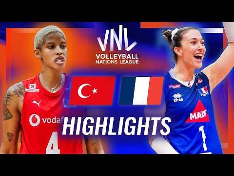 Türkiye 🇹🇷 vs. France 🇫🇷 - Highlights | Week 2 | Women's VNL 2026
