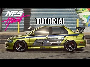 Need for Speed HEAT | Brian's Mitsubishi Evo Build Tutorial!