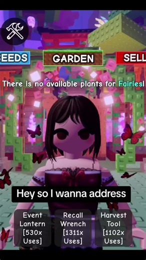 Yeah so theres this new scam thats going rampant in Grow a Garden. Even if ya'll know that its a surely a scam, some people, especially children, dont know or dont know any better. Made this to raise awareness and surely @jandelrblx can see this and put a stop to it (I doubt he will/can) (I doubt he'll even see this). IDGAF if its just a game and not that big of a deal to ya'll. Cos if it is then why scam? #growagarden #fairyevent #roblox #scammeralert #growagardenupdate