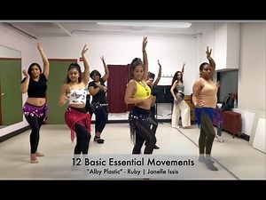 12 Basic Bellydance Essentials "Alby Plastic" - Ruby | JBelly's School of RAQ @JBELLYBURN