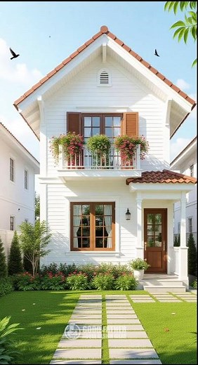 Beautiful Two-Storey House Design with Modern Charm