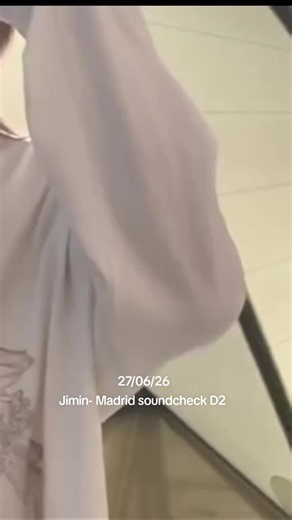 Jimin Madrid Soundcheck 27/06/26 — Modern Day Prince Look
