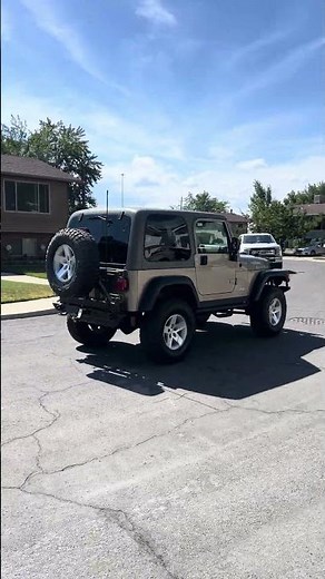 2004 Jeep Wrangler TJ Rubicon Drive-By #jeepwranglertj #rubicon
