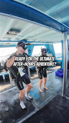 PADI ADVANCED COURSE: UNLOCK THE OCEAN AFTER DARK🔦🌅