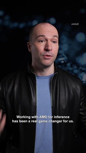 Behind every impactful AI experience is strong collaboration plus compute. ✨ From open hardware to software, AMD and @openai are working together on Instinct MI455X and Helios for training and inference at massive scale, today and into the future. Greg Brockman shares his #CES2026 takeaways.