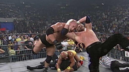 Goldberg and Hulk Hogan vs. Jersey Triad: WCW Nitro, August 30, 1999