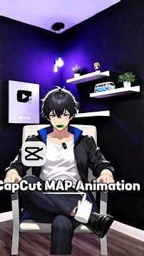 CapCut MAP Animation in 1 minute Editing 😱