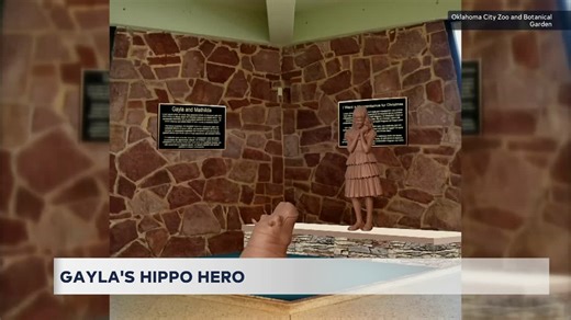 Statue to honor 'I Want a Hippopotamus for Christmas' singer Gayla Peevey at OKC Zoo