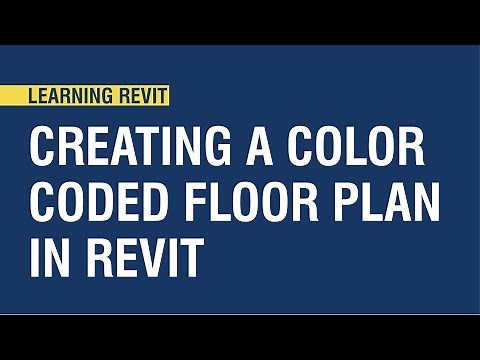 Revit Tutorial: Color-Coded Floor Plans
