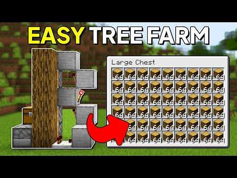 Minecraft Tree Farm 1.21.11