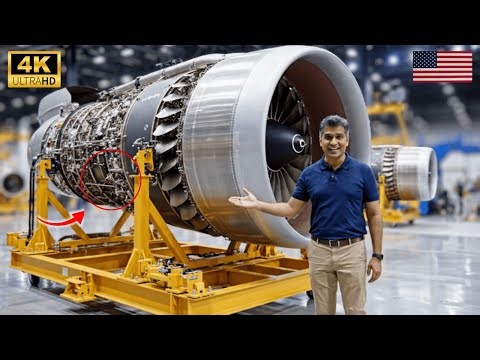 Inside Billion $ Factory Building World’s Most Advanced Jet Engines ( Full Process)