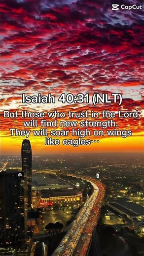 Isaiah 40:31 (NLT) #jesuslovesyou