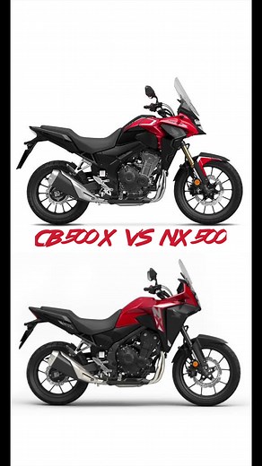 CB500X VS NX500: เดิมก็หล่อใหม่ก็สวย