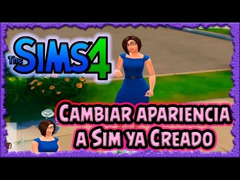 Sims4-Modificar un Sim ya creado!