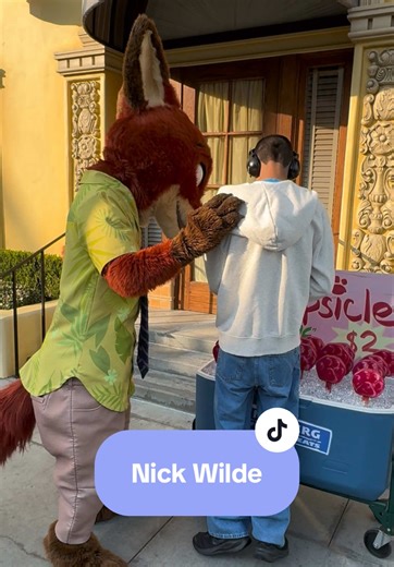 Thomas and Nick Wilde Enjoy Ice Fun at Zootopia