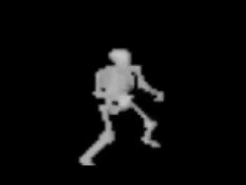 goofy ahh skeleton dancing to thriller