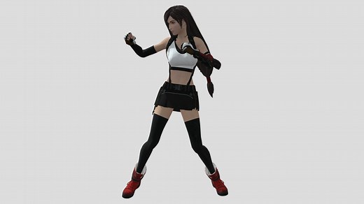 Tifa Lockhart - Final Fantasy 7 Remake - Download Free 3D model by chatholoboom7745289 (@chabsfabo86)