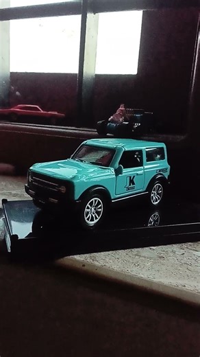 Metal scale model car