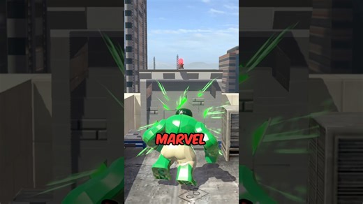 Who has enough strength to break the walls in Lego Marvel Super Heroes? #legomarvelsuperheroes