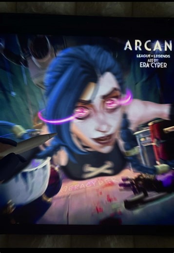 I made a reaction photo/painting for everyone to use! DM me if you want it and I’ll send it to you directly without my full watermark on there! What do you think about the process? I wanted to start going out of my comfort zone and painting other fandoms, what fandoms are you into and what characters would you want to see me paint in my style?? 😍💙 #jinx