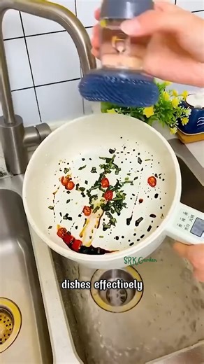 Dish Scrub Brush Who still uses traditional steel wire scrubbers these days | The Crafted Garden