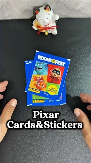Pixar Cards & Stickers. 🎴🎭 #tcg #pixar #cards #sticker #collection