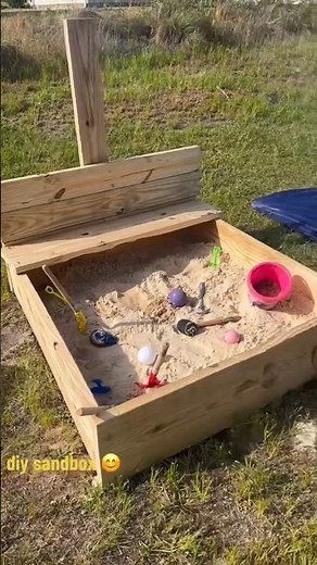DIY SANDBOX 🛝🏖️☀️|ZANADIA SIMONE