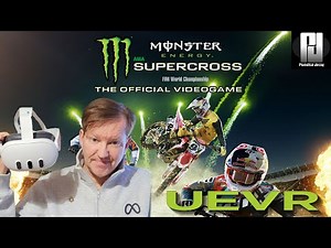UEVR Must Play Series #2 - Monster Energy Supercross - The OFFICIAL Videogame in VR on Quest 3!