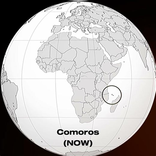 Comoros Empire | NOW VS THEN (Part 3) #empire #geography #history #comoros